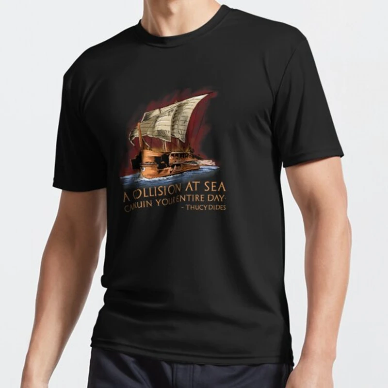 Summer Clothing For Greece - Thucydides التاريخ اليوناني القديم Trireme لليونان
