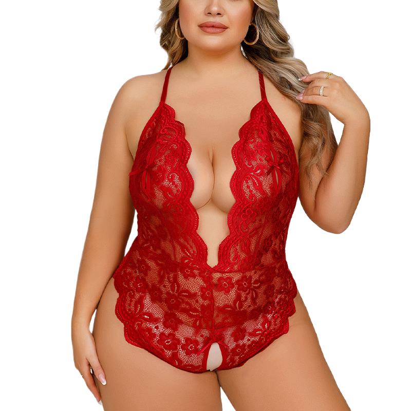 Summer Nights Clothing - المرأة الدانتيل ثوب النوم شفافة ،