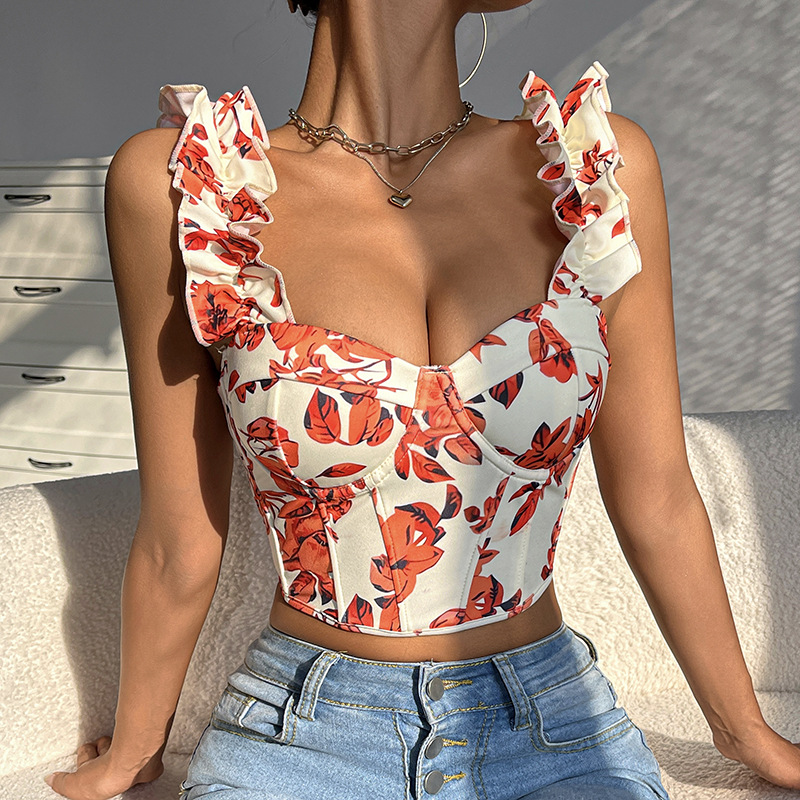 Summer Clothing Trends For Women - مشد المحاصيل القمم الاتجاه مثير الملابس