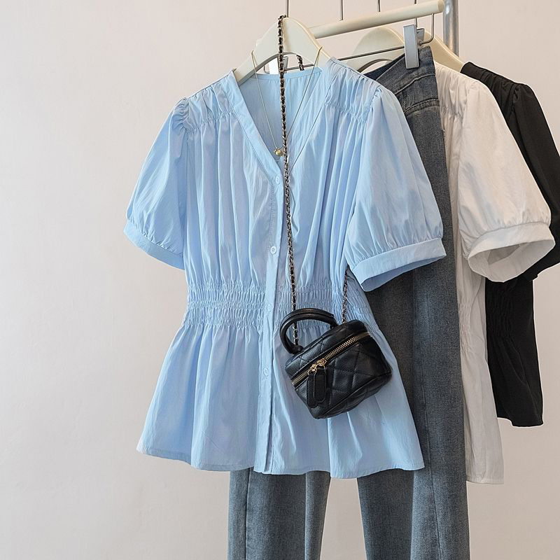 Summer Clothing Trends For Women - قميص وبلوزة نسائية بمقاسات كبيرة (200
