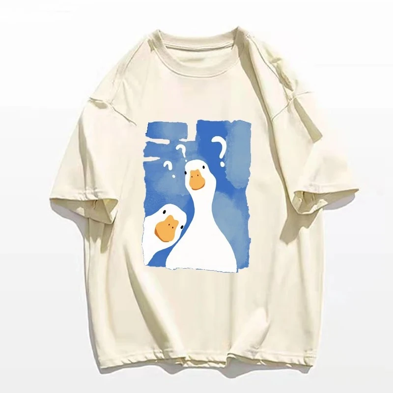Summer Duck Clothing - امرأة تي شيرت مضحك اثنين من