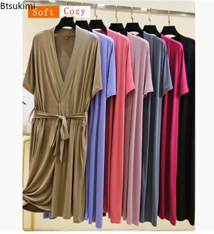 Summer Nights Clothing - رداء مشروط ناعم للنساء صيفي رقيق