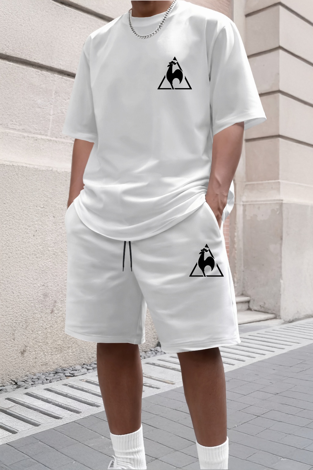 Summer Clothing For Teens - مجموعة صيفية عصرية من قطعتين للشباب: