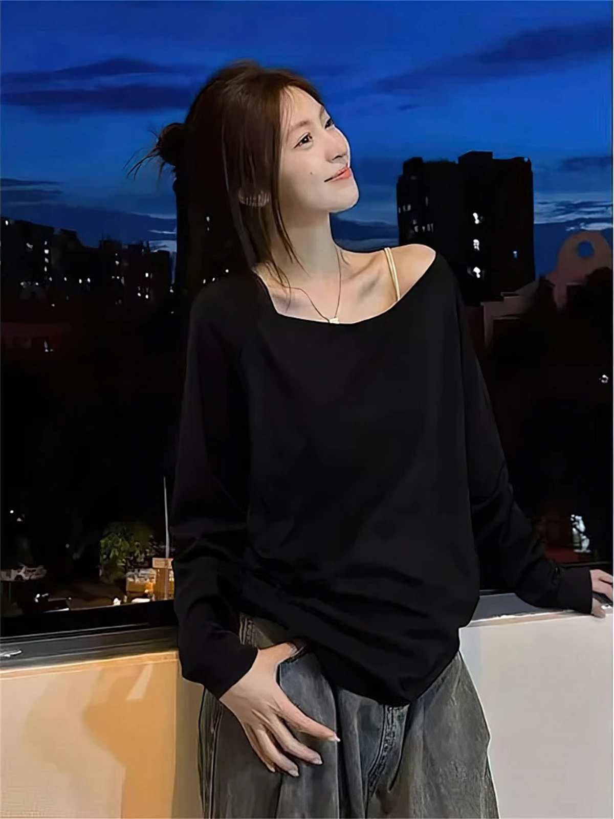 تي شيرت نسائي بأكمام طويلة وكت - مراجعة Summer Clothing For Teens وسعره