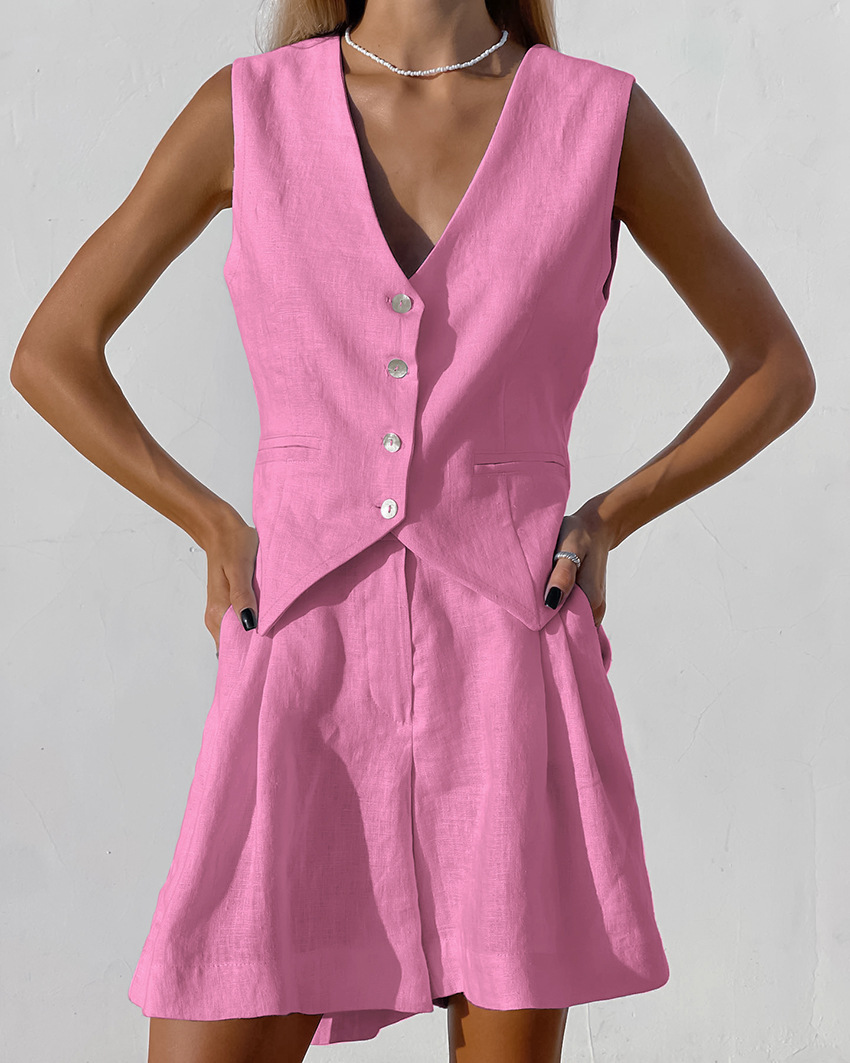 2025 جديد دعوى سترة + مجموعة ت - مراجعة Summer Linen Clothing For Women وسعره