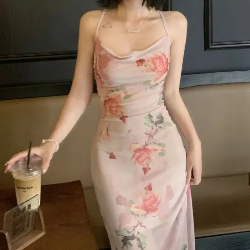 تنورات نسائية شبكية شاش للركبة - مراجعة Summer Gauze Clothing وسعره