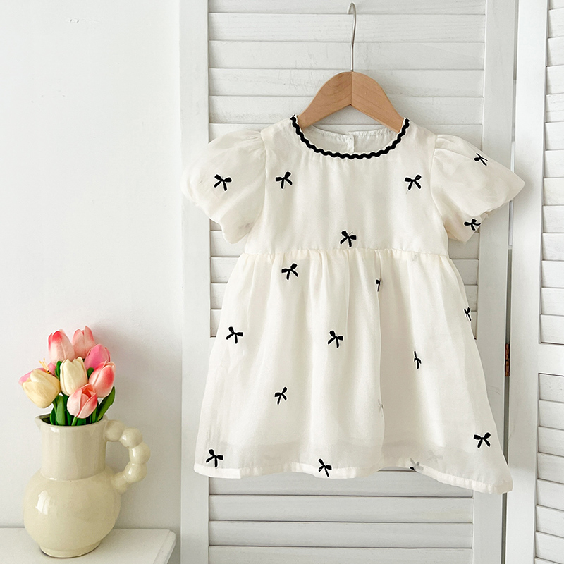 أطفال الأخوات ملابس الصيف طفلة - مراجعة Summer Gauze Clothing وسعره