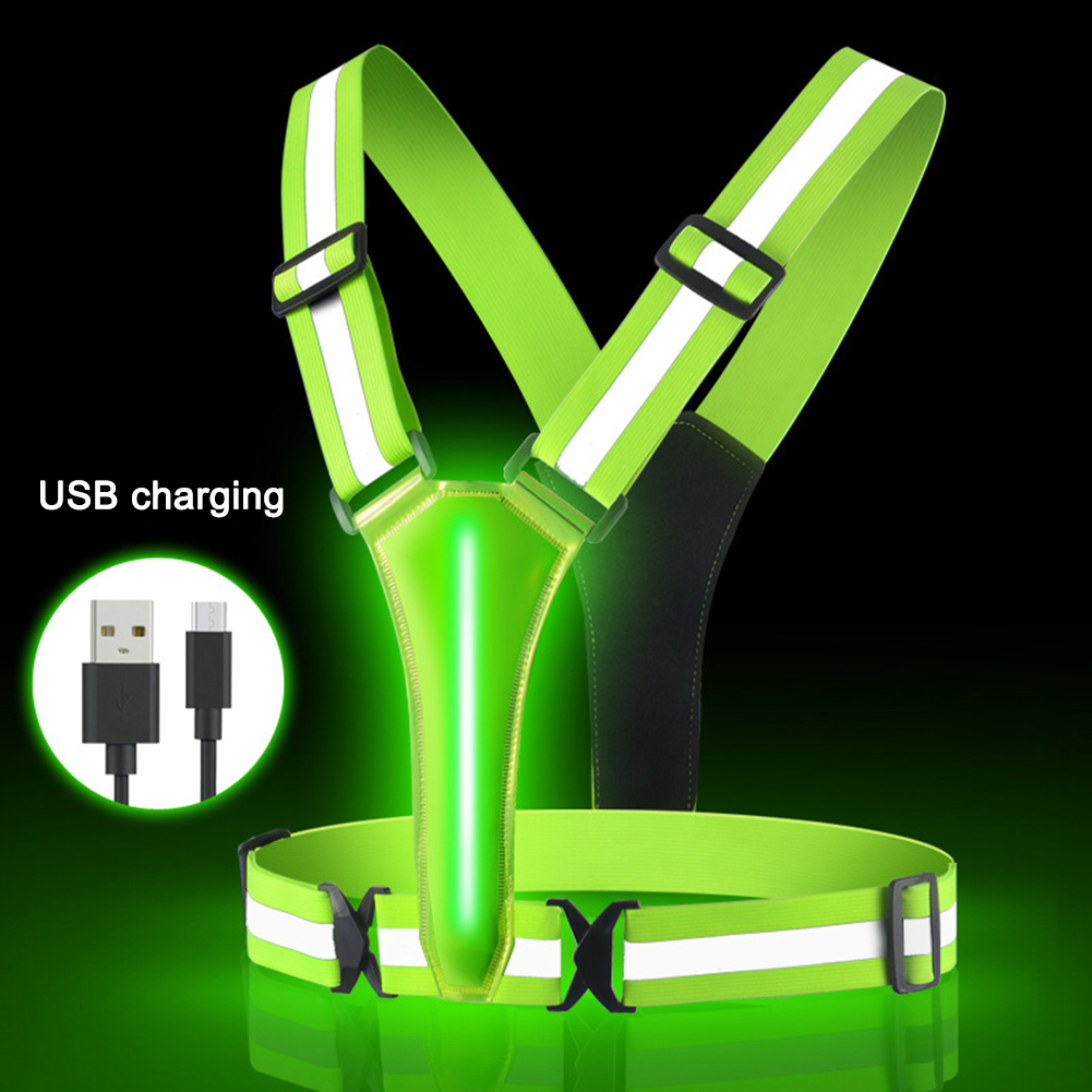 سترة ركض LED مع USB ، قابلة لإ - مراجعة Summer Nights Clothing وسعره