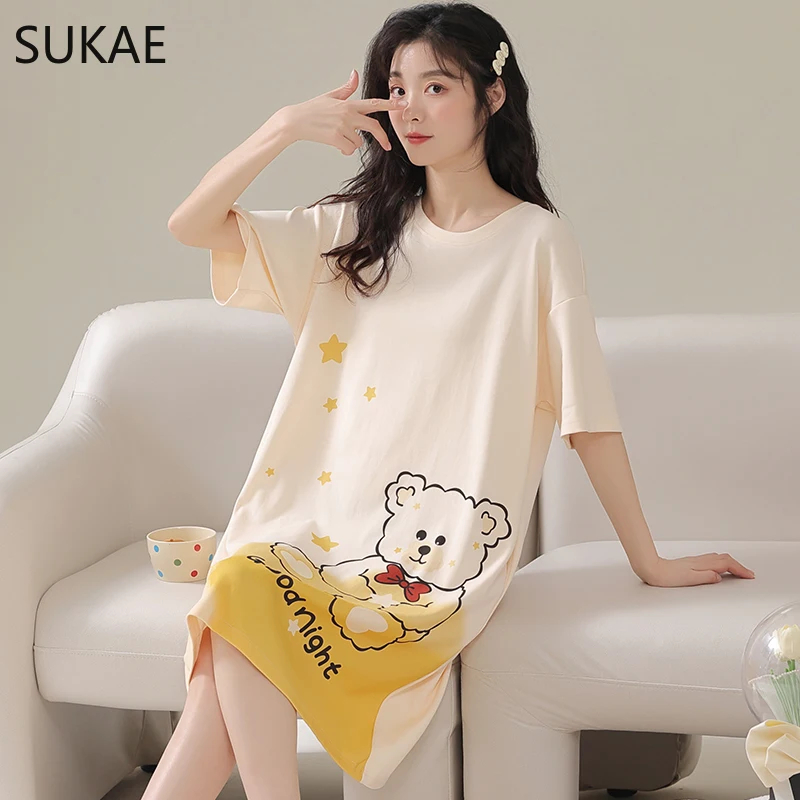 ثوب نوم نسائي بأكمام قصيرة ورق - مراجعة Summer Nights Clothing وسعره