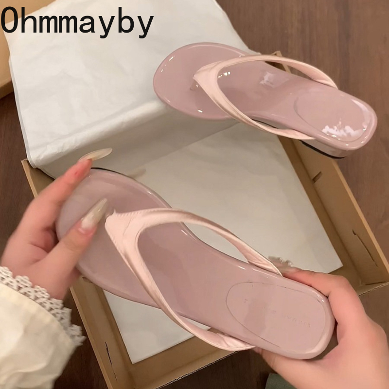 صنادل نسائية صيفية بكعب ويدجز  - مراجعة Summer Vacation Clothing Women وسعره