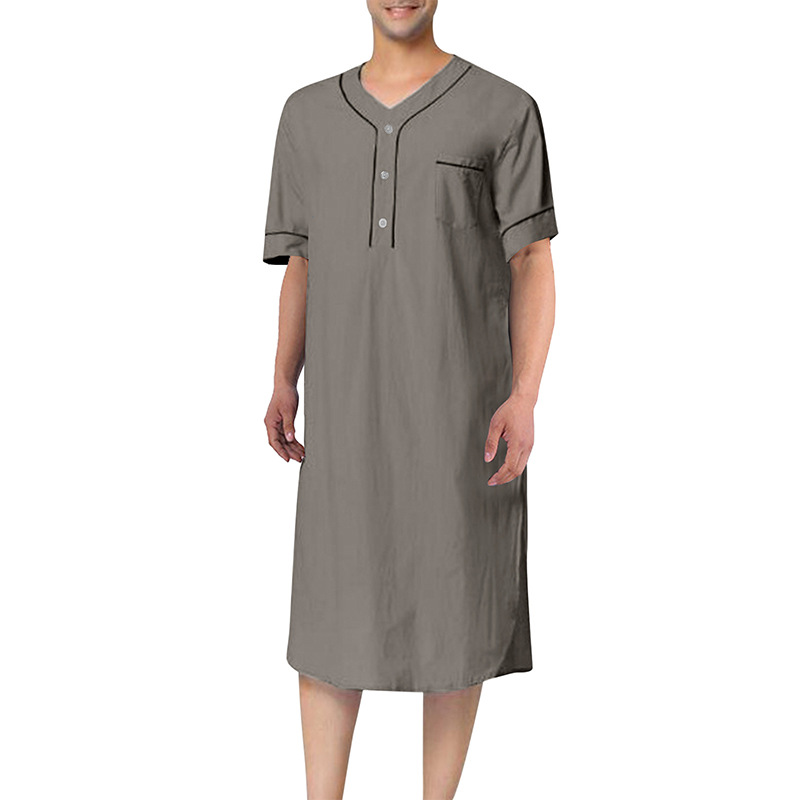 قميص نوم رقيق بأكمام قصيرة للر - مراجعة Summer Nights Clothing وسعره