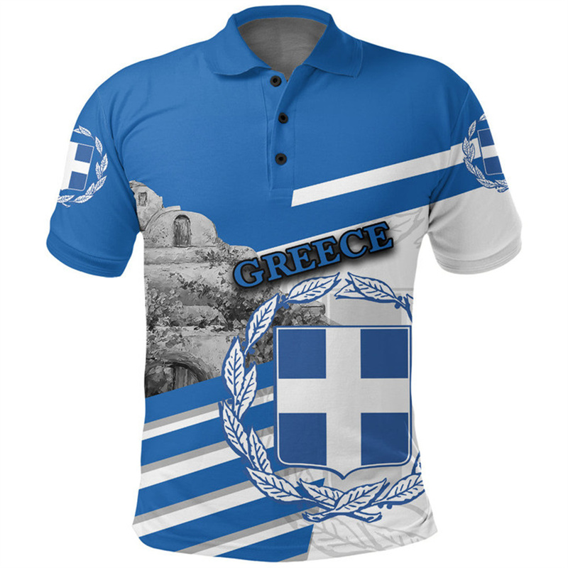 اليونان العلم خريطة ثلاثية الأ - مراجعة Summer Clothing For Greece وسعره