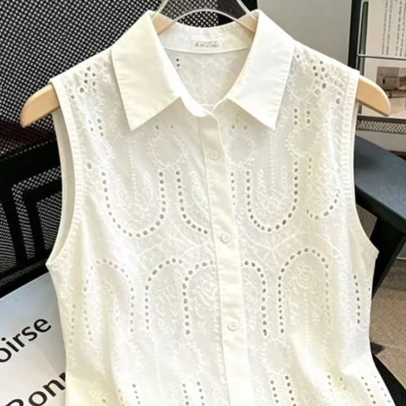 بلوزة نسائية صيفية أنيقة بدون  - مراجعة Summer Clothing Trends For Women وسعره