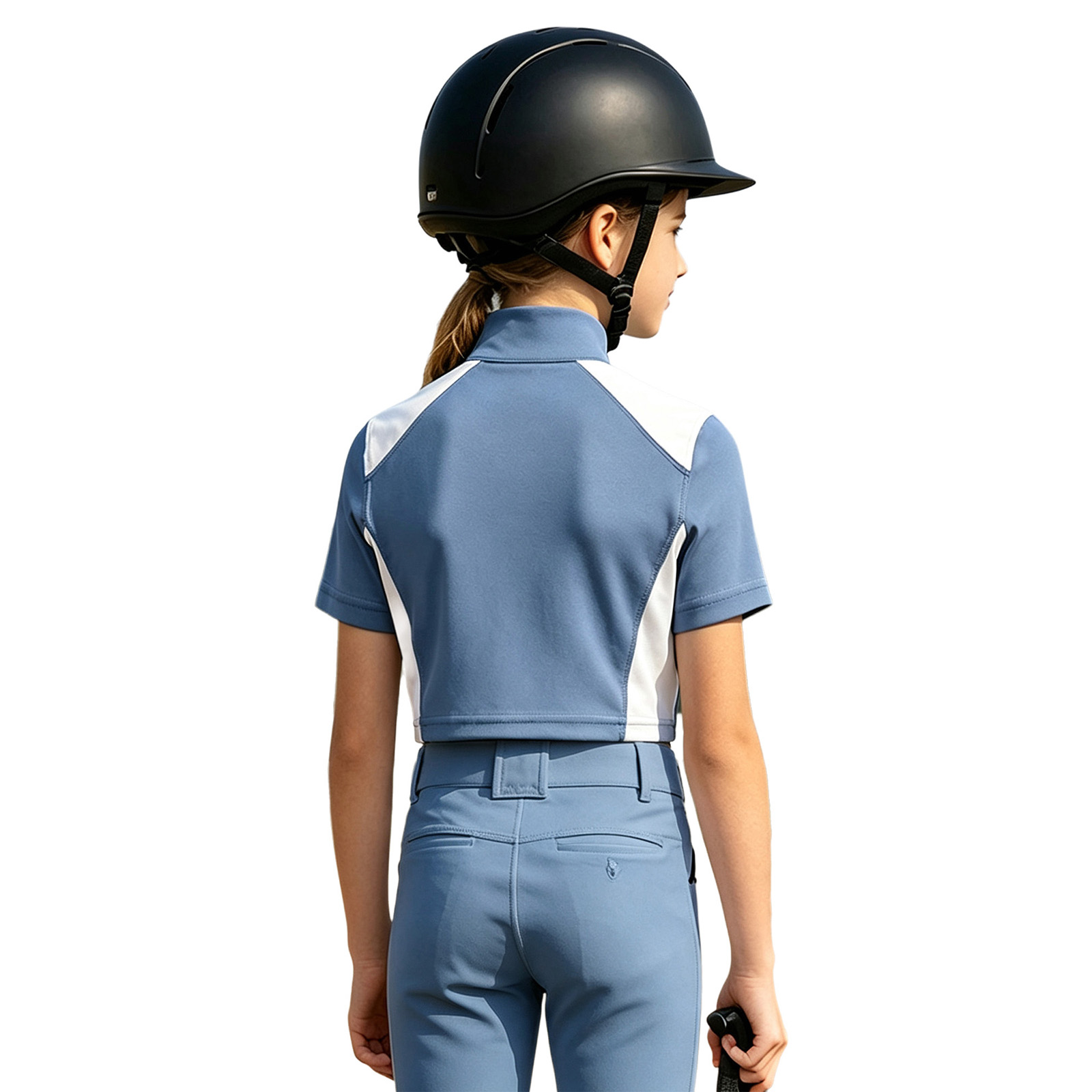 قميص ركوب الخيل للفتيات الصغير - مراجعة Summer Equestrian Clothing وسعره
