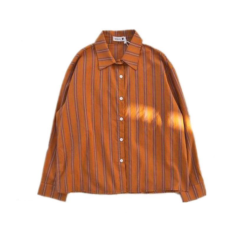 بلوزة غير رسمية فضفاضة مخططة ل - مراجعة Summer Clothing Trends For Women وسعره