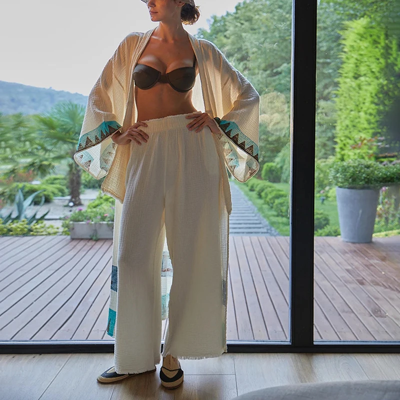 سراويل شاش قطنية 100% من الموس - مراجعة Summer Gauze Clothing وسعره