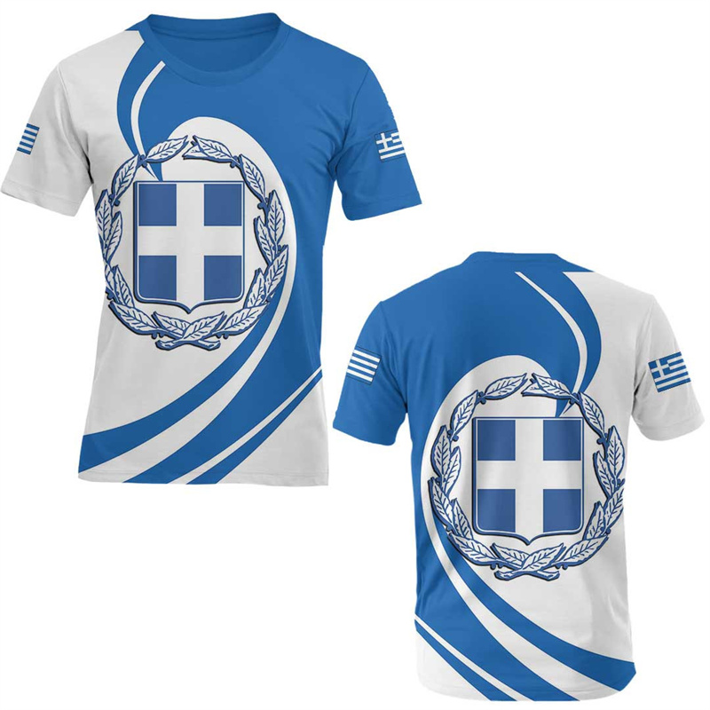 اليونان العلم خريطة ثلاثية الأ - مراجعة Summer Clothing For Greece وسعره
