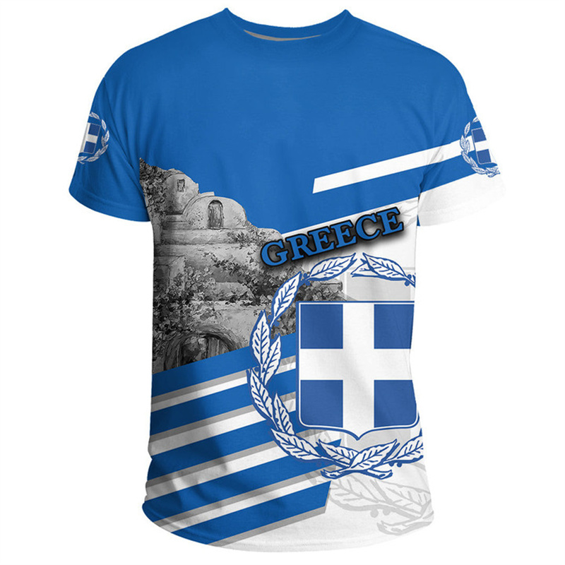 اليونان العلم خريطة ثلاثية الأ - مراجعة Summer Clothing For Greece وسعره