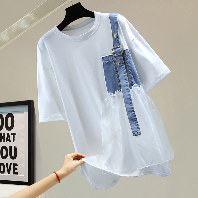 بلوفرات نسائية بأكمام قصيرة غي - مراجعة Summer Gauze Clothing وسعره