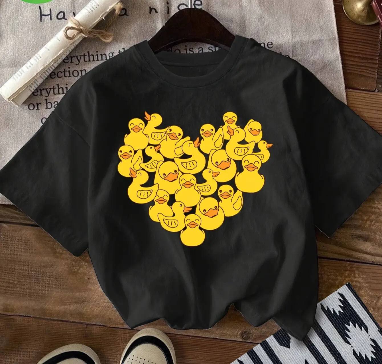 تي شيرت نسائي كاجوال بأكمام قص - مراجعة Summer Duck Clothing وسعره