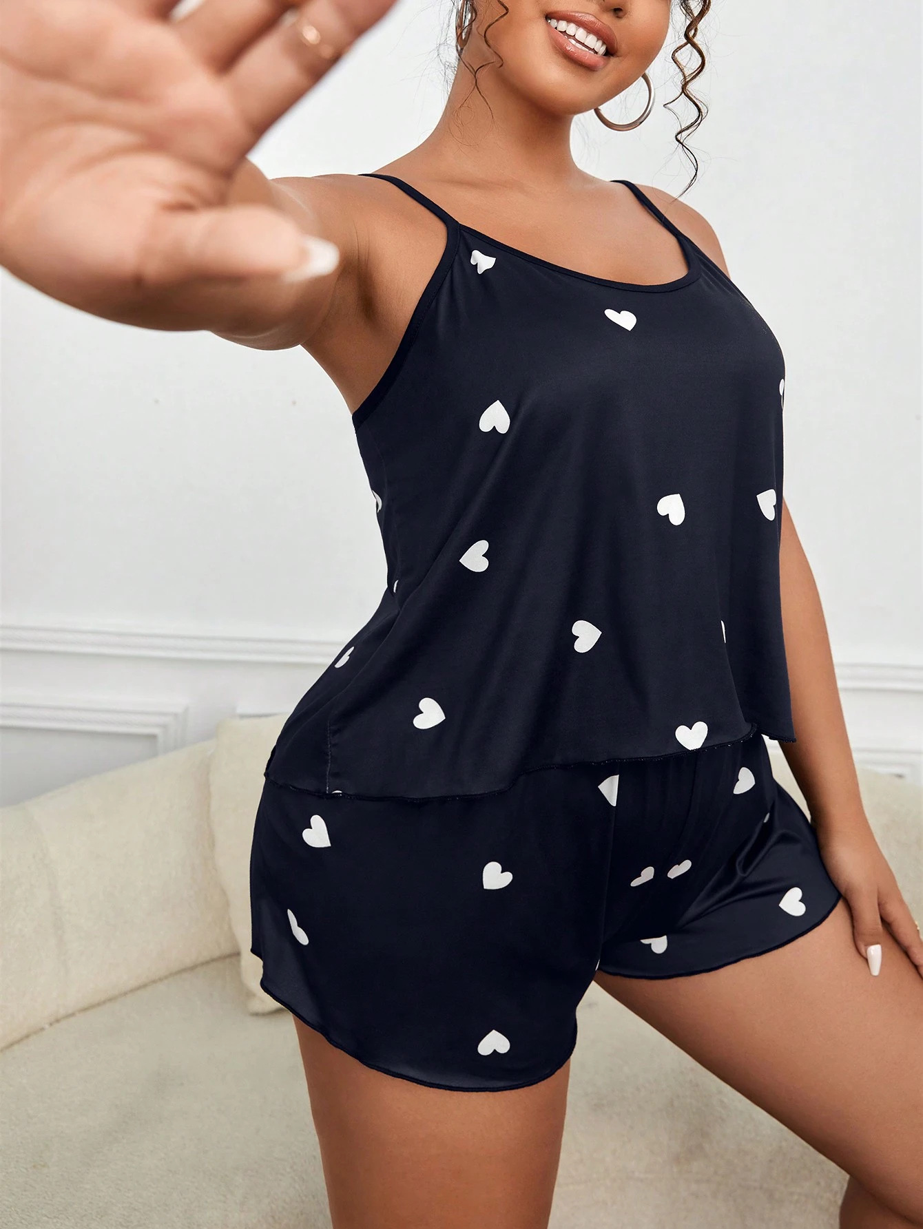 طقم بيجامة نسائي من قطعتين، مل - مراجعة Summer Clothing Cheap وسعره