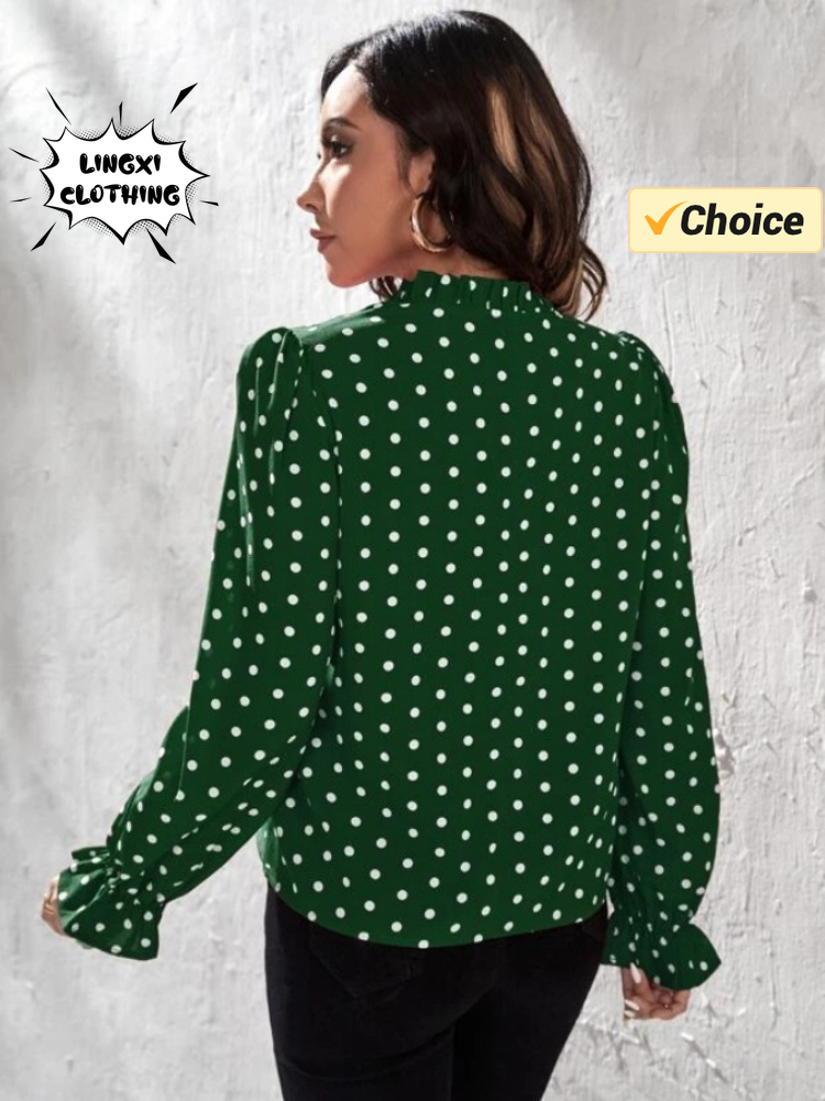 قميص بناتي شيفون غير رسمي بأكم - مراجعة Summer Clothing For Teens وسعره