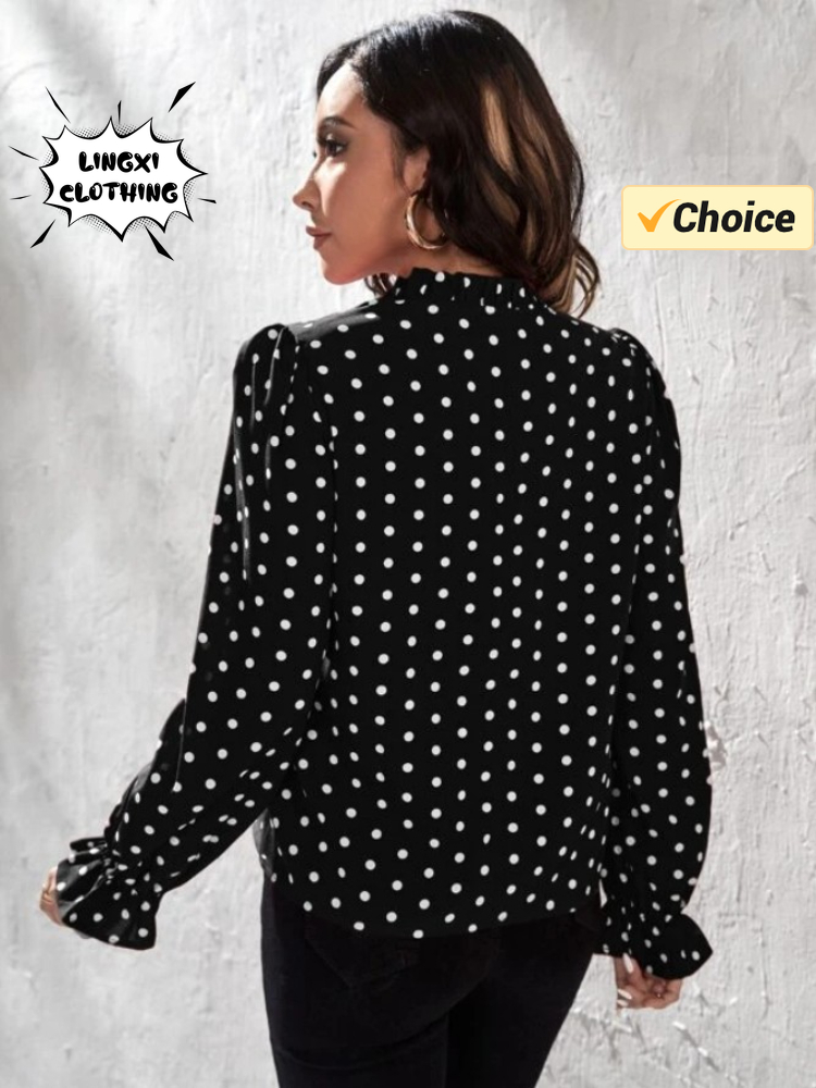 قميص بناتي شيفون غير رسمي بأكم - مراجعة Summer Clothing For Teens وسعره