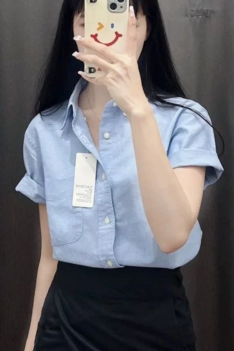 بلوزة نسائية كورية جديدة للصيف - مراجعة Summer Clothing Trends For Women وسعره