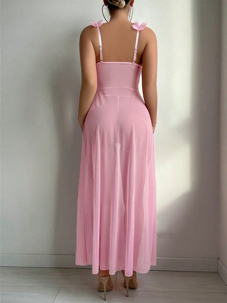 قمصان نوم نسائية مثيرة وردية ا - مراجعة Summer Nights Clothing وسعره