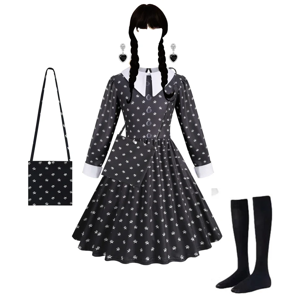 فستان أسود للفتيات زي قوطي للأ - مراجعة Summer Clothing For Teens وسعره